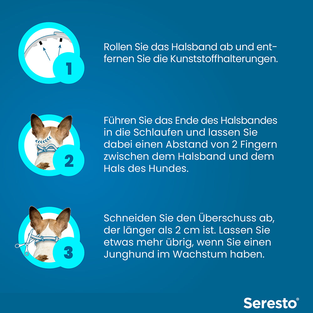 Seresto Halsband für große Hunde | ab 8 kg - 1 St.