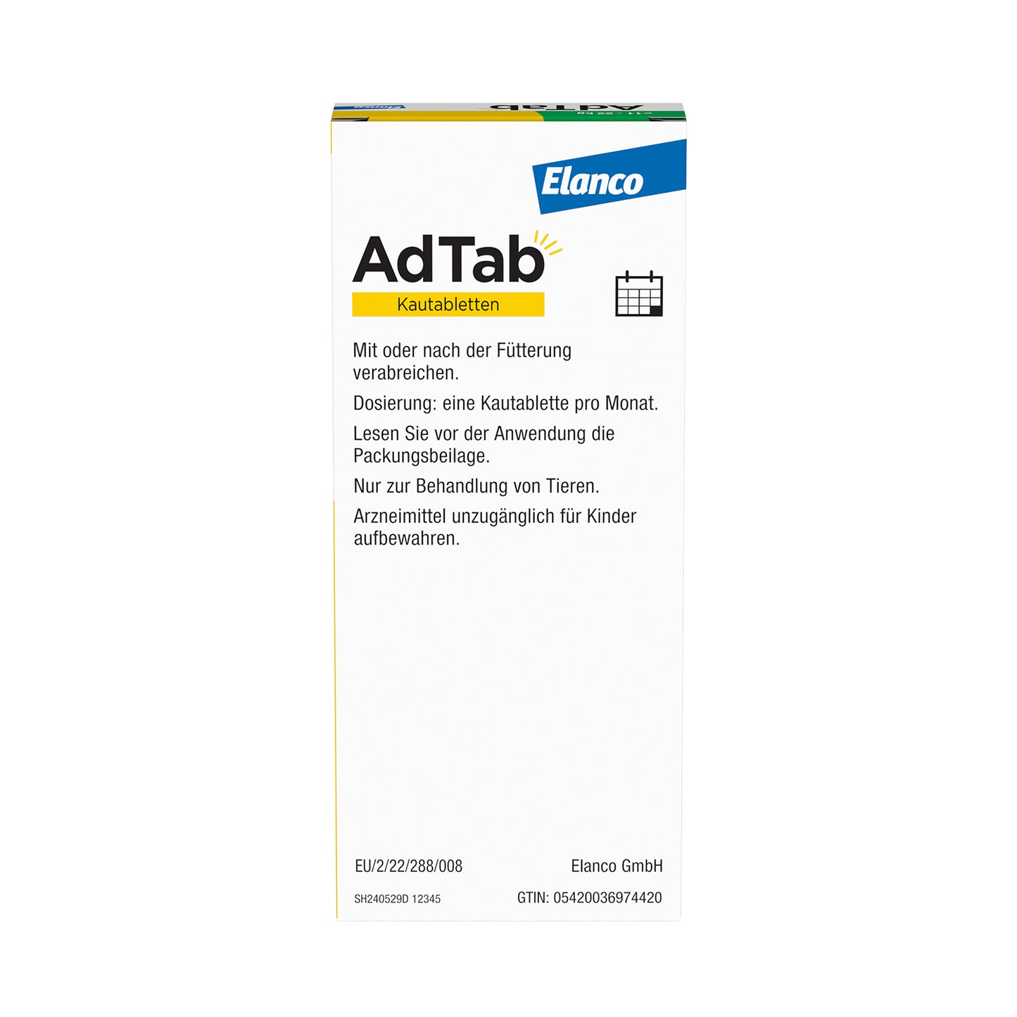 AdTab Kautabletten für Hunde | von 11 bis 22 kg - 3 St.
