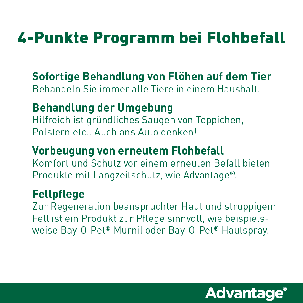 Advantage Spot-On für Hunde | bis 4 kg - 4 St.