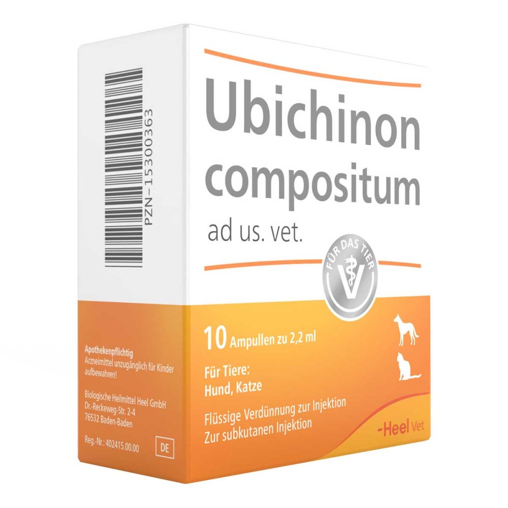 Ubichinon compositum Ampullen für Hunde und Katzen I 10 St.