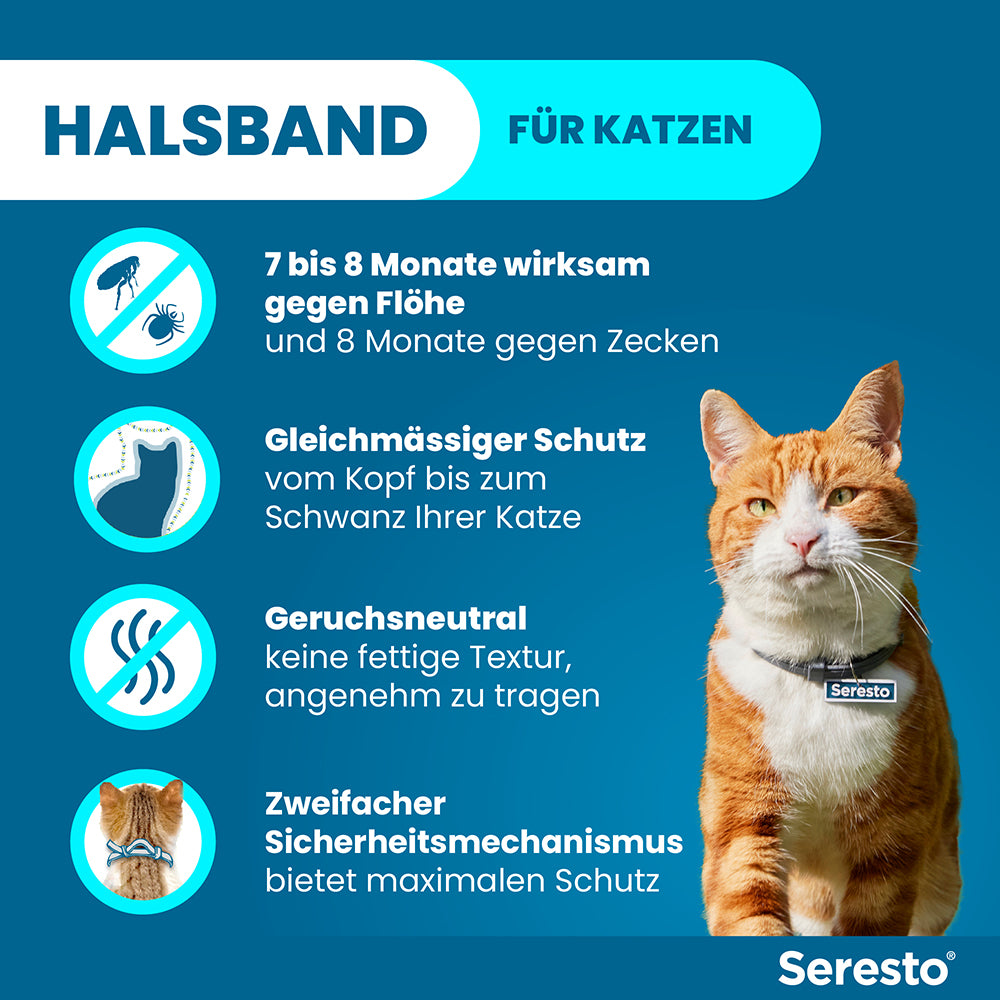 Seresto Halsband für Katzen | 1 St.