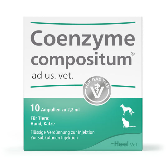 Coenzyme compositum Ampullen für Hunde & Katzen | 10 St.