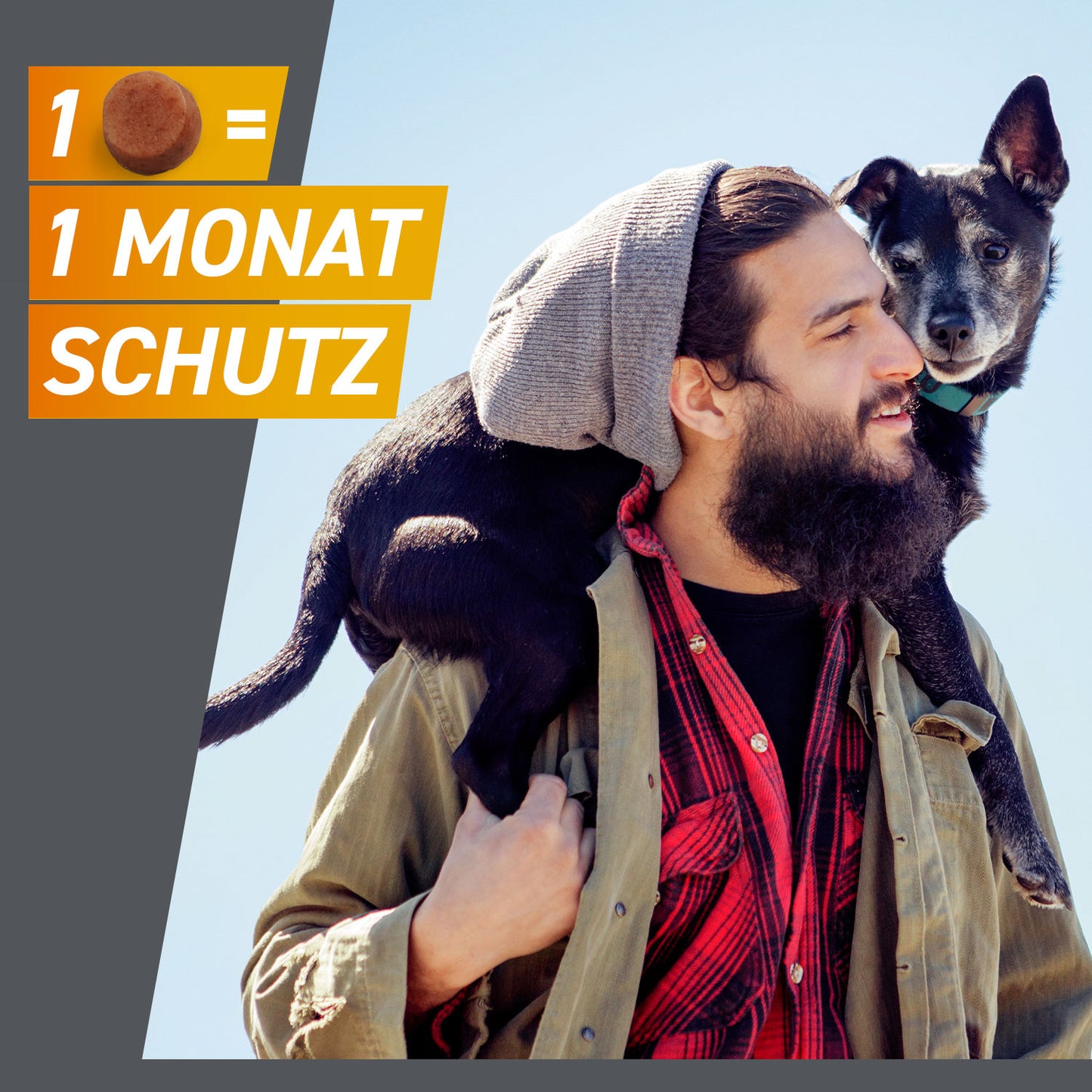 FRONTPRO Kautabletten für Hunde | von 2 bis 4 kg - 3 St.