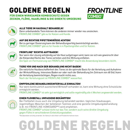 FRONTLINE Combo für Hunde S | von 2 bis 10 kg - 6 St.