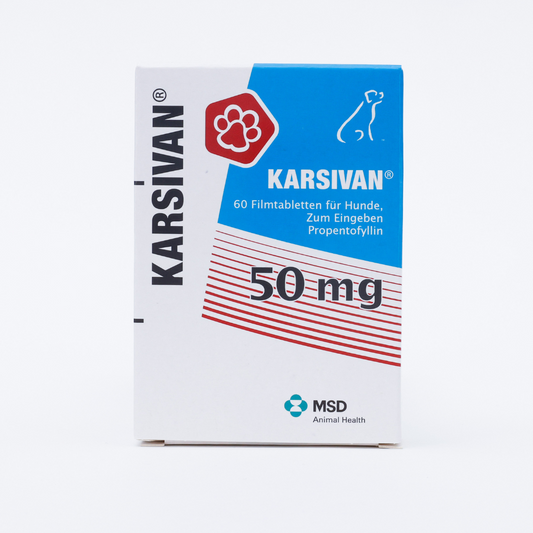 Karsivan 50 Filmtabletten für kleine bis mittlere Hunde I 60 St.