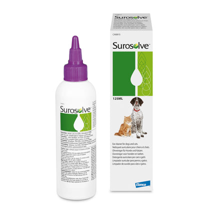 Surosolve Ohrreiniger für Hunde & Katzen I 125 ml