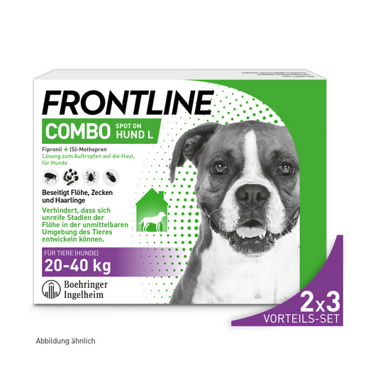 FRONTLINE Combo für Hunde L | von 20 bis 40 kg - 6 St.