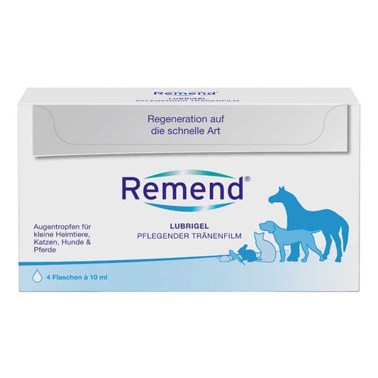 Remend Lubrigel für Katzen, Hunde & Pferde | 4 x 10 ml